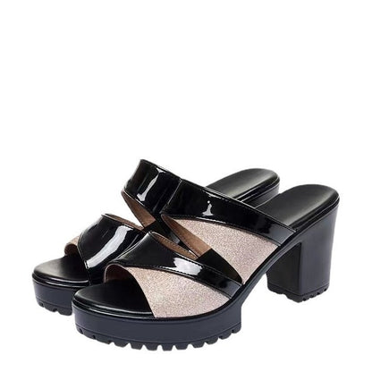 Fish mouth slippers women