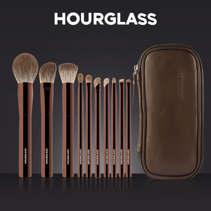 HG 10-Piece Animal Hair Brush Set