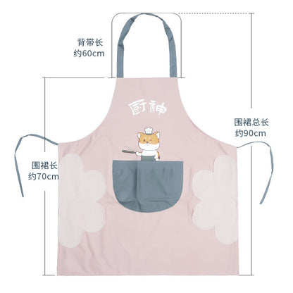 Apron home kitchen waterproof greaseproof