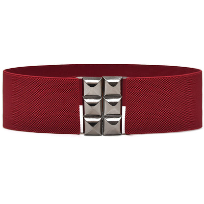 Popular embroidery new waist seal female