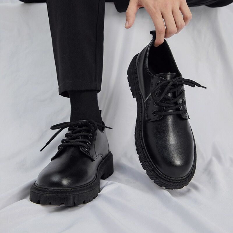 Zapatos de trabajo de negocios negros impermeables 