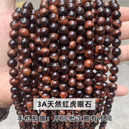Tiger's eye stone loose beads jewelry accessories