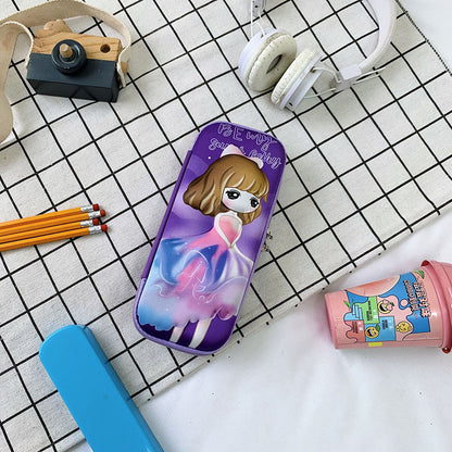 Estuche multifuncional para estudiantes de primaria. 