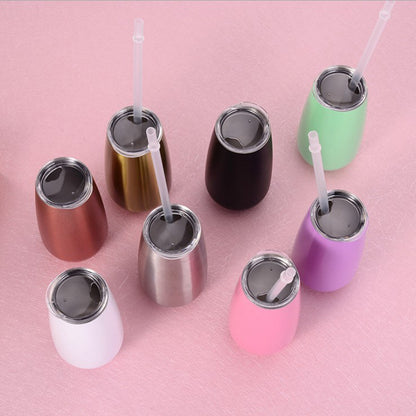 6Oz304 stainless steel eggshell cup sprayed