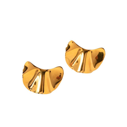 Concave and convex earrings