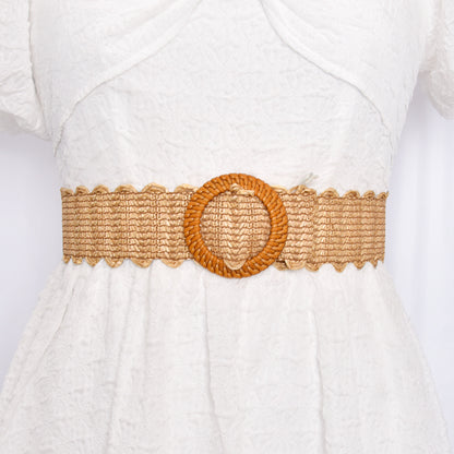 Grass woven belt versatile