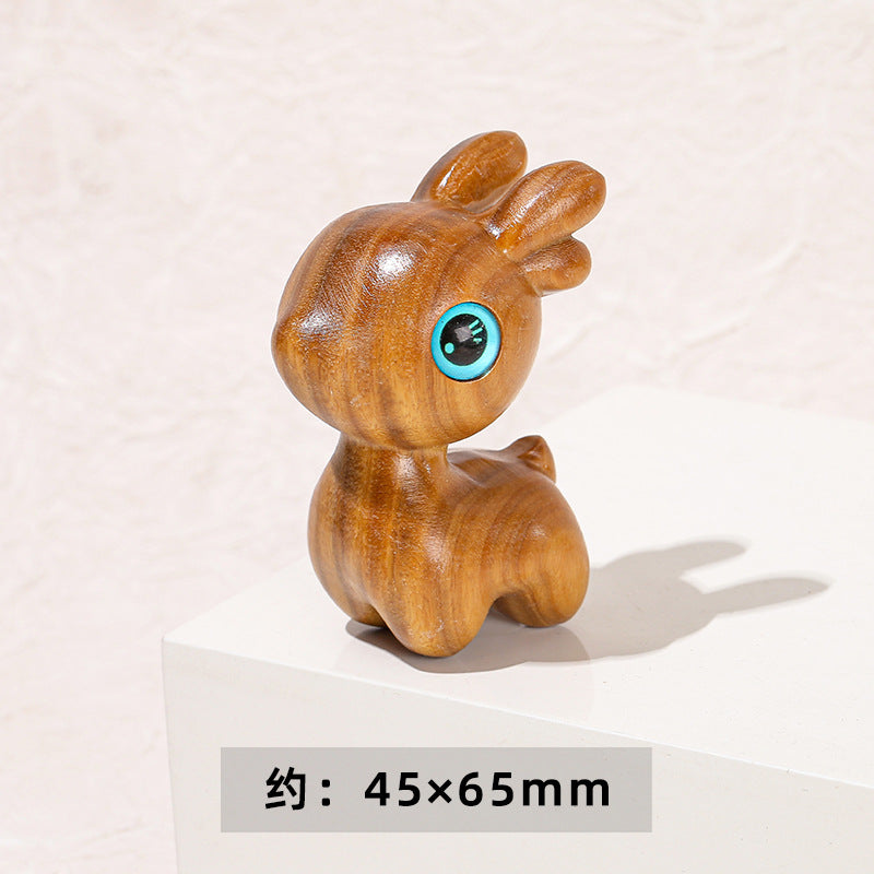 Green sandalwood ebony craft carving