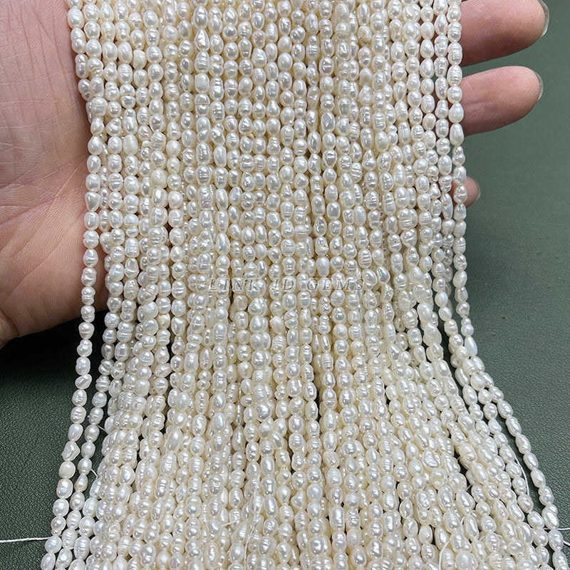 3.5-4 mm Natural Freshwater Baroque Pearl