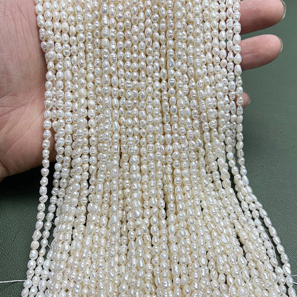 3.5-4 mm Natural Freshwater Baroque Pearl