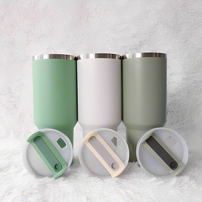 40Oz large capacity portable handle cup