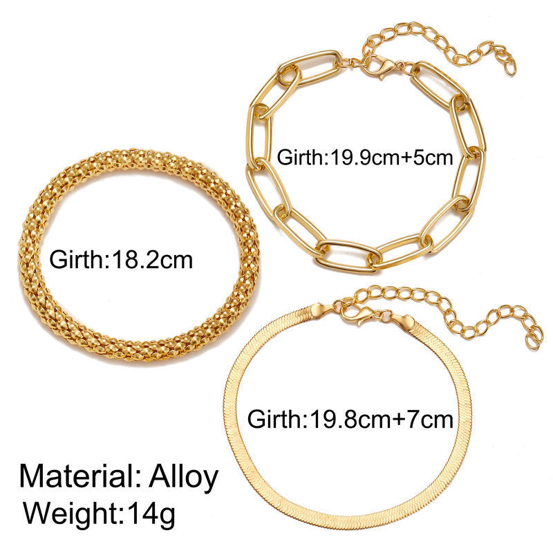 Multi-Layer Snake Chain Bracelet