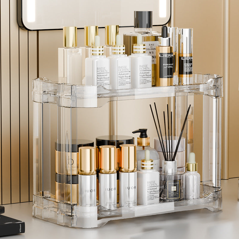 Three-tier desktop organizer