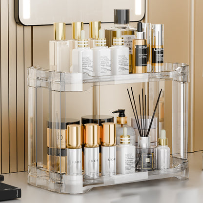 Three-tier desktop organizer