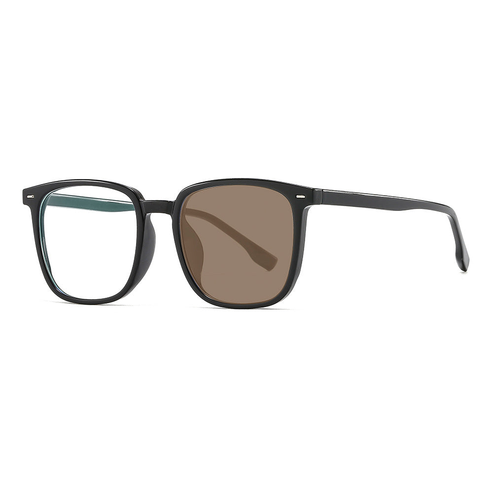 Photochromic Blue Light Blocking Large Frame Glasses