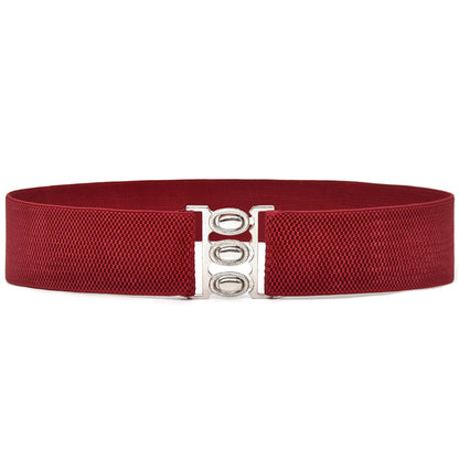 Black waist seal elastic elastic