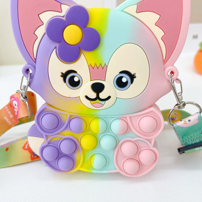 Cartoon baby girl accessories coin purse bag