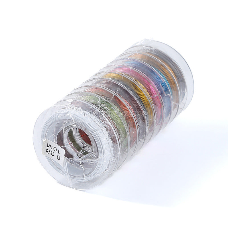 Cordón de alambre de acero de color 