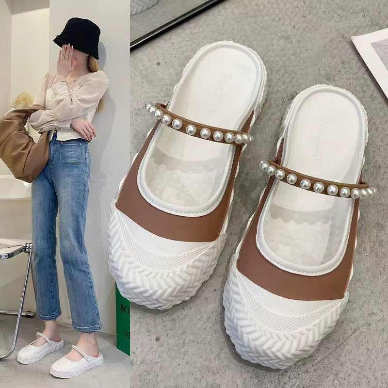 Baotou half tray women's new model