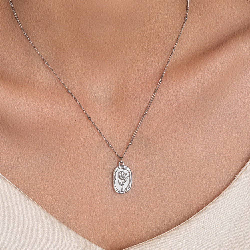 Tulip Flower Necklace