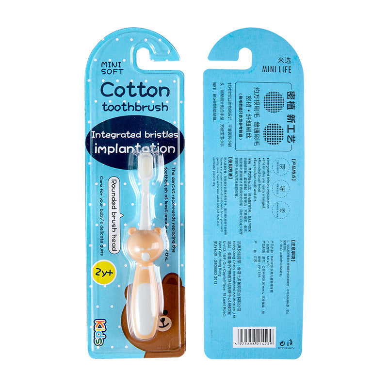 Baby Cartoon Toothbrush Soft Bristle Kids Toothbrush