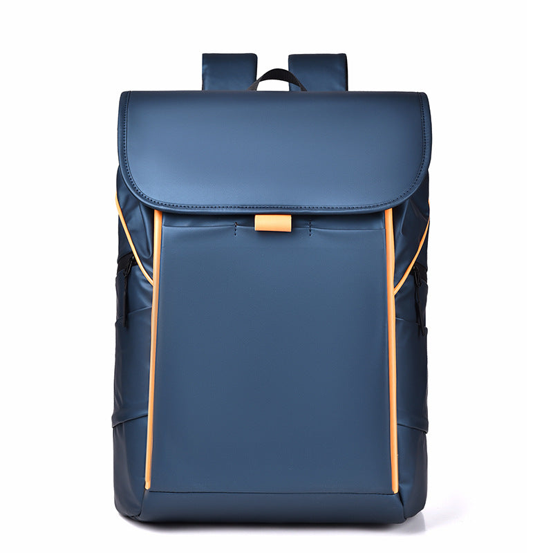 Contrasting color shoulder computer bag