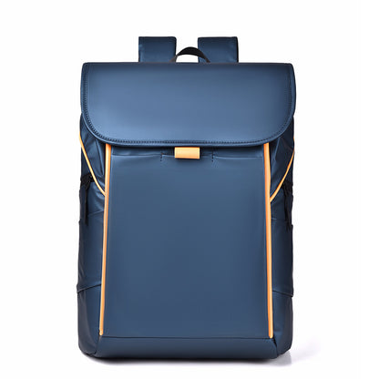 Contrasting color shoulder computer bag