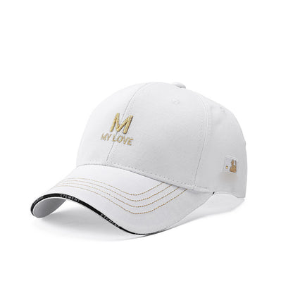 Gorra de pico de pato versátil y texturizada de estilo coreano 