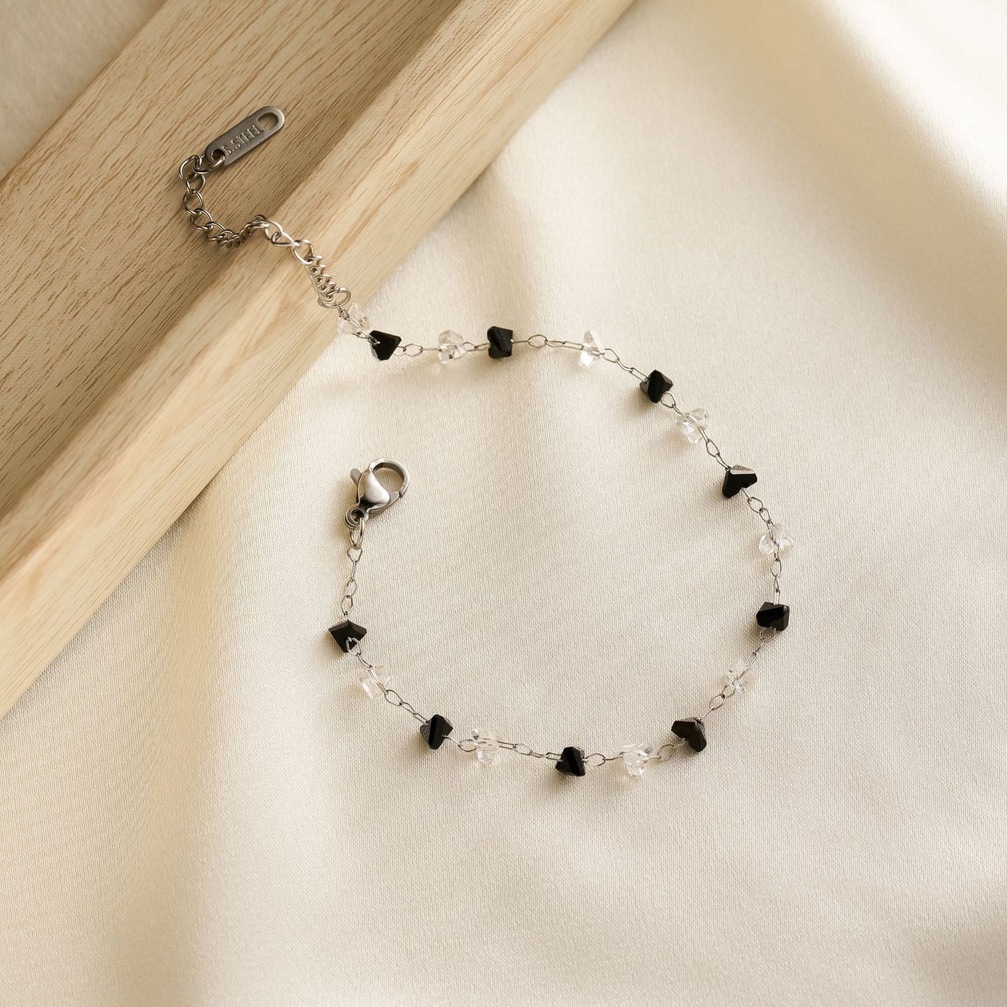 Women's Geometric Irregular Pebble Bracelet — 18K Gold-Plated, Non-Fading