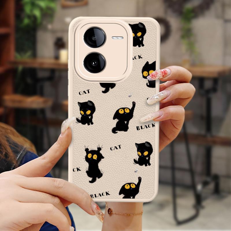 VIVO IQOO Z8 Fun Couple Case Luxury Silicone Raised Lens Protector