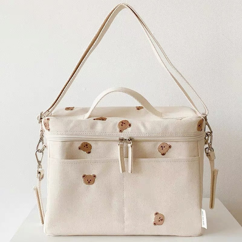 Children's bear insulation bag mommy bag