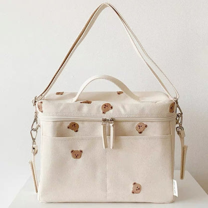 Children's bear insulation bag mommy bag