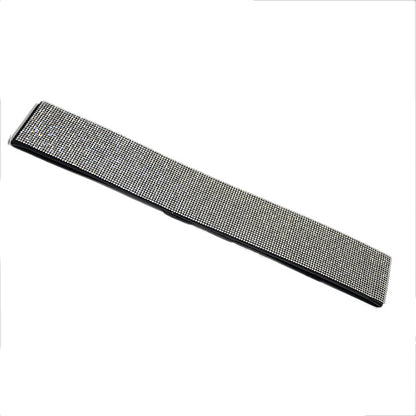 Rhinestone inlaid elastic elastic belt