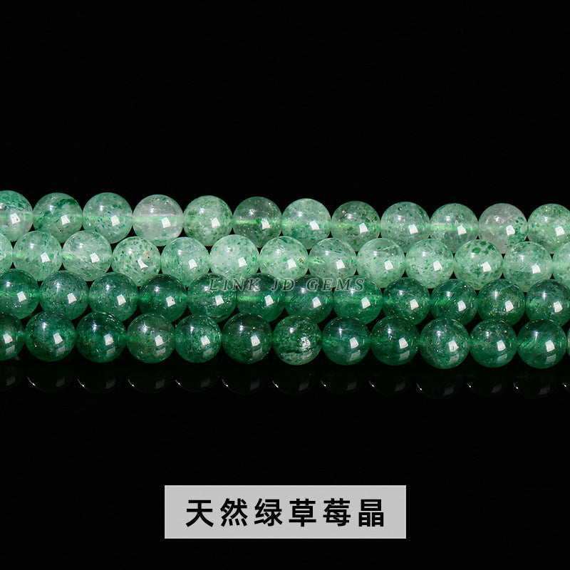 Strawberry crystal loose beads DIY beads