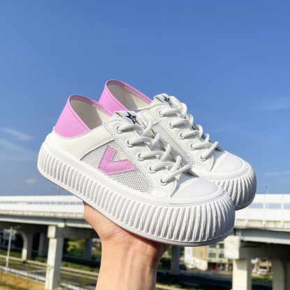 Summer new gradient color big toe shoes for women