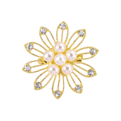 Pearl Corsage Fashion Versatile Rhinestones