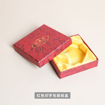 PE white transparent film suspended display packaging box