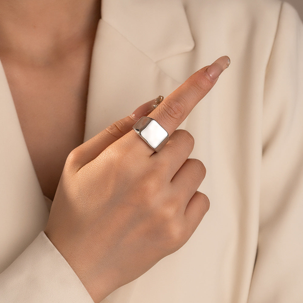 Stainless Steel Square Ring