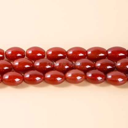 agate rice beads loose beads drum beads bucket beads DIY