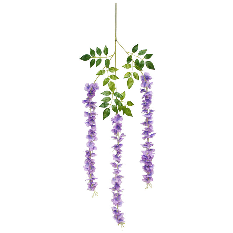 Ceiling wedding decoration flower strips artificial flowers