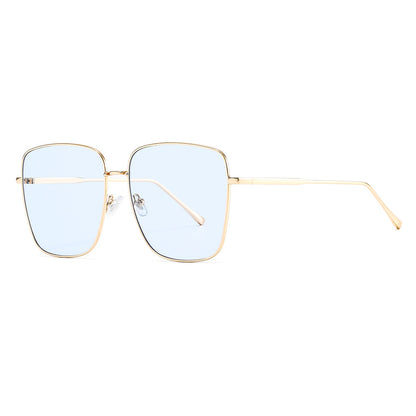 GM New Large Frame Metal Polarized Sunglasses