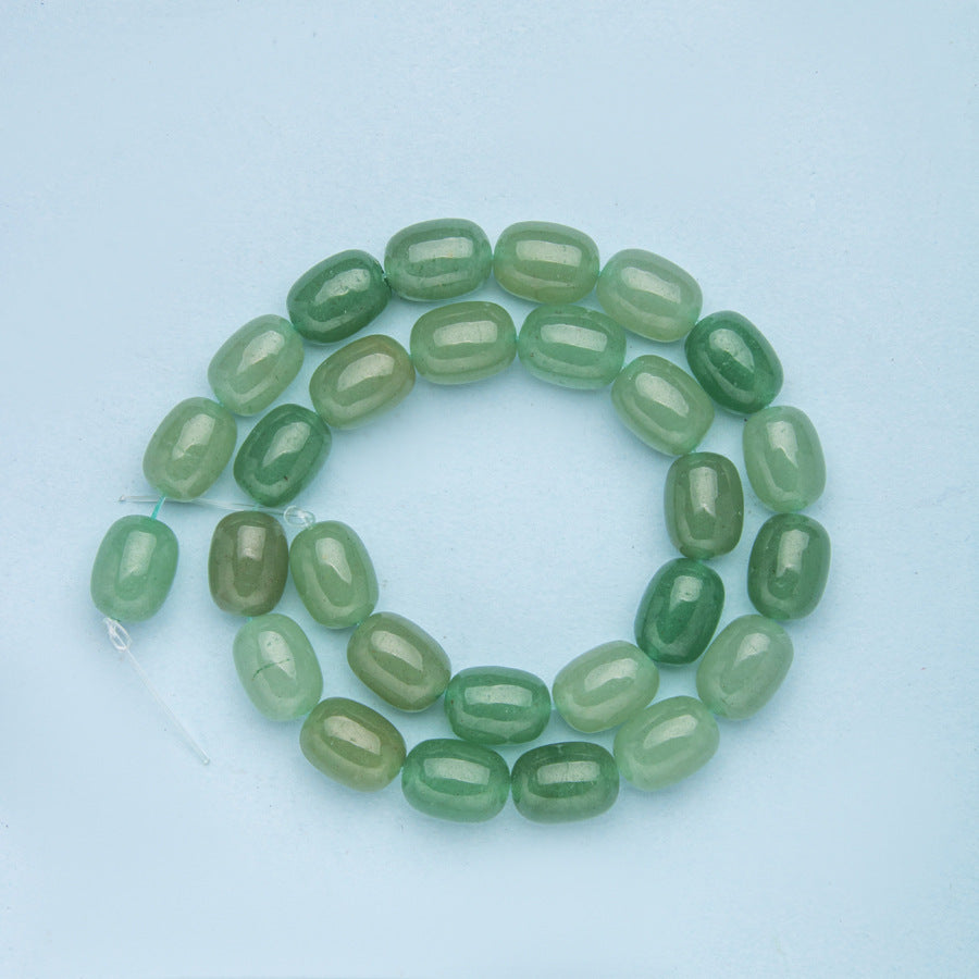 Contas de arroz ovais de cristal, contas soltas 