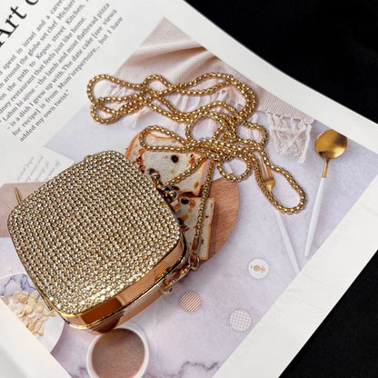 Full diamond acrylic round cake small bag