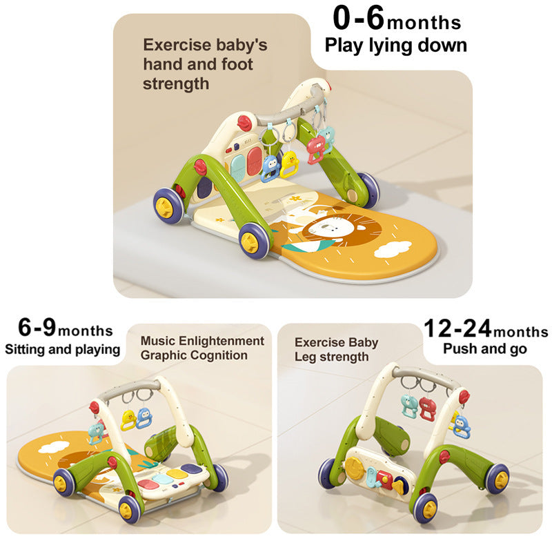 3-in-1 Baby Music Walker