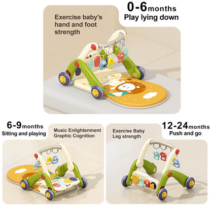 3-in-1 Baby Music Walker