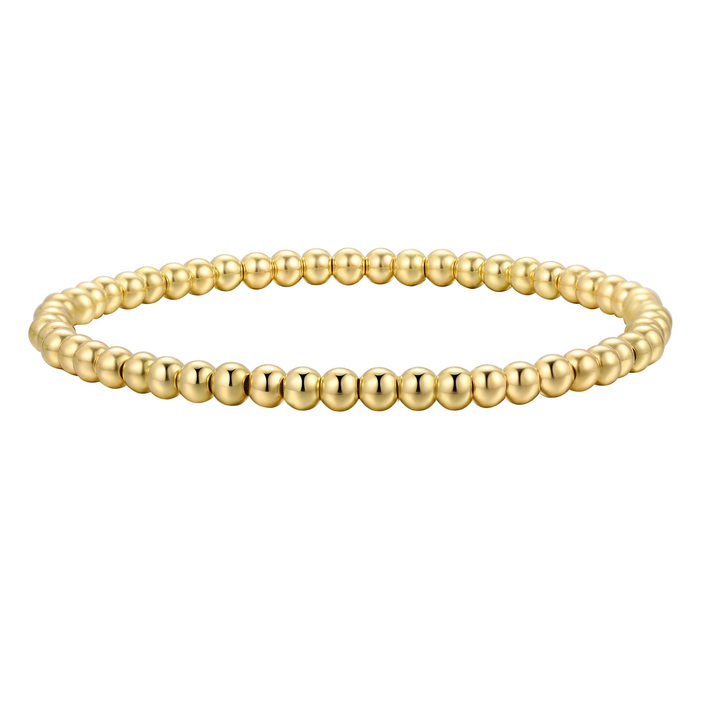Gold Retro Beaded Bracelet