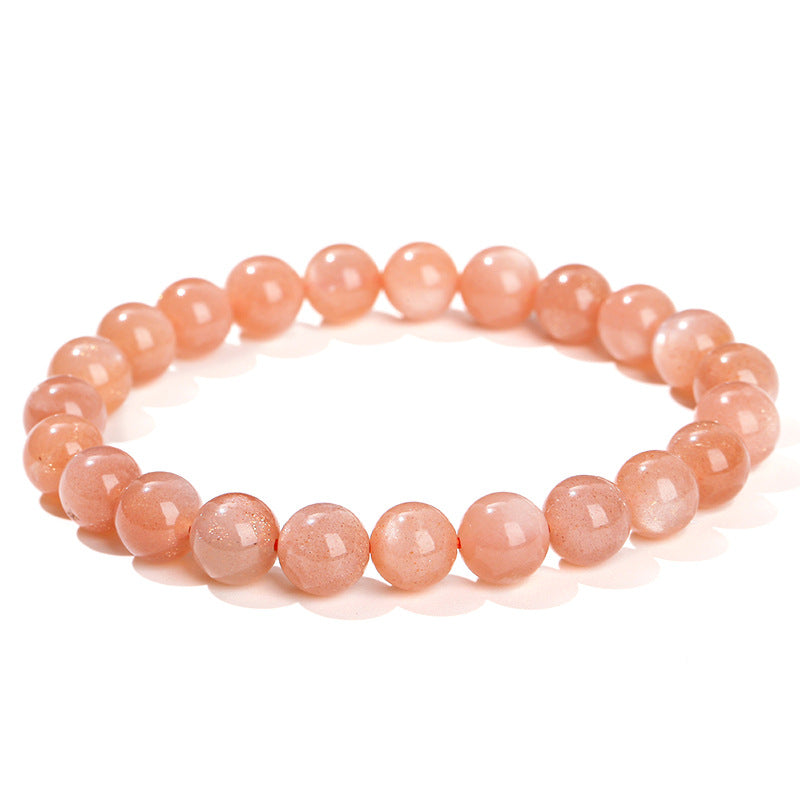 Sunstone Bracelet Orange Moonlight Beads