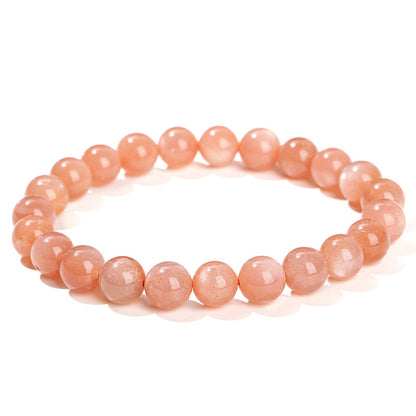 Sunstone Bracelet Orange Moonlight Beads