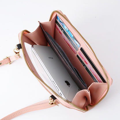 Fashion zipper horizontal wallet