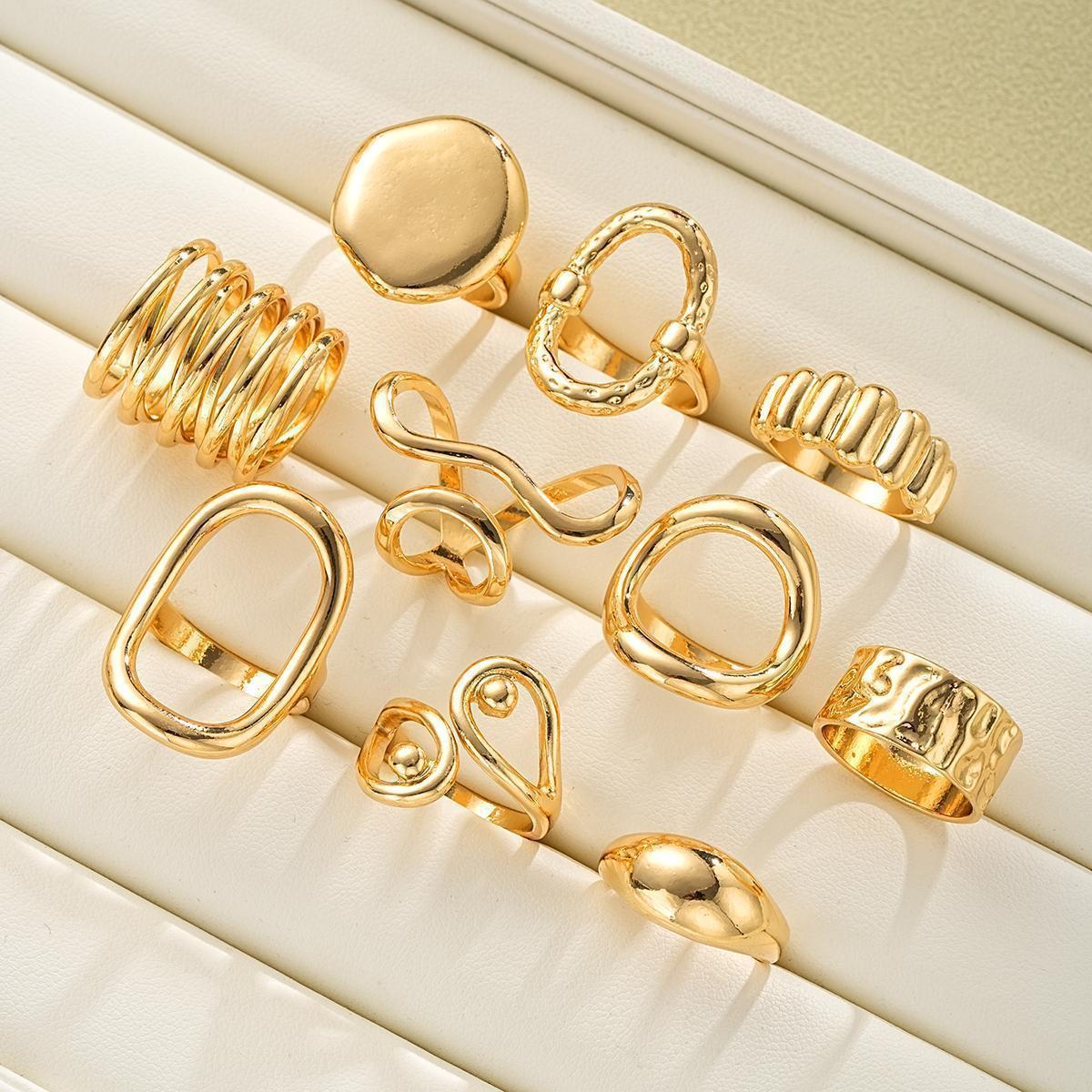 Women's Pig Nose Chain Open Ring