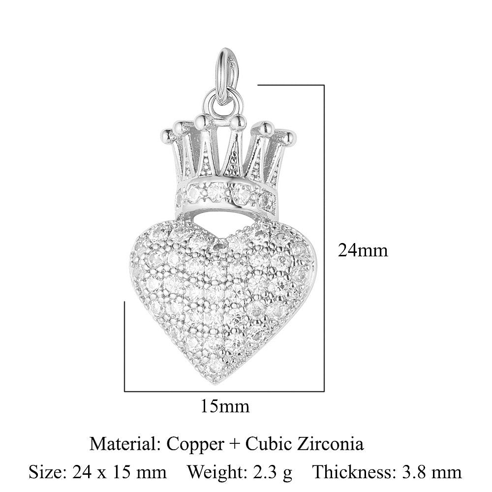 Bee Butterfly Dragonfly Copper Zircon Pendant Devil's Eye